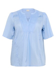 KAFFE curve Bluzka w kolorze błękitnym rozmiar: 50