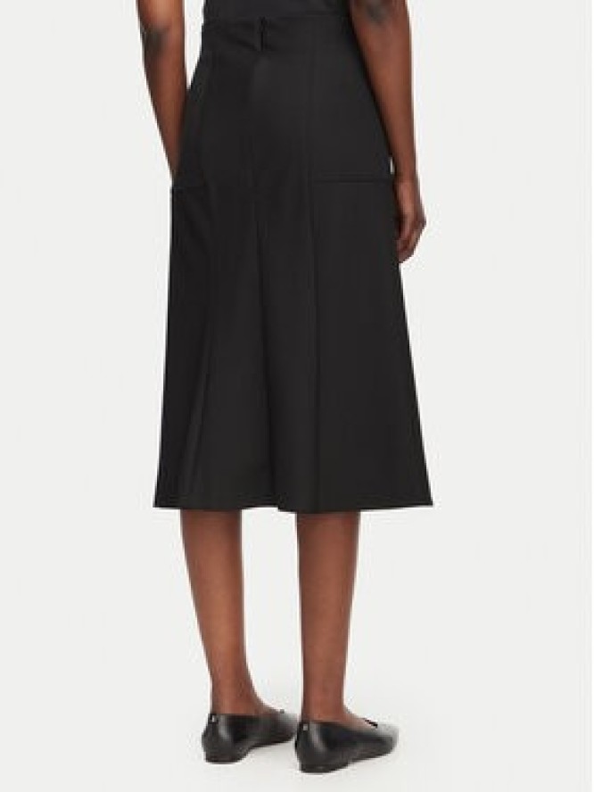 HUGO Spódnica midi Rasiana 50564165 Czarny Regular Fit