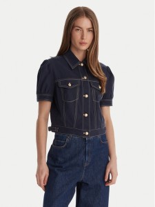 Guess Kurtka jeansowa W6GL08 W1804 Granatowy Regular Fit