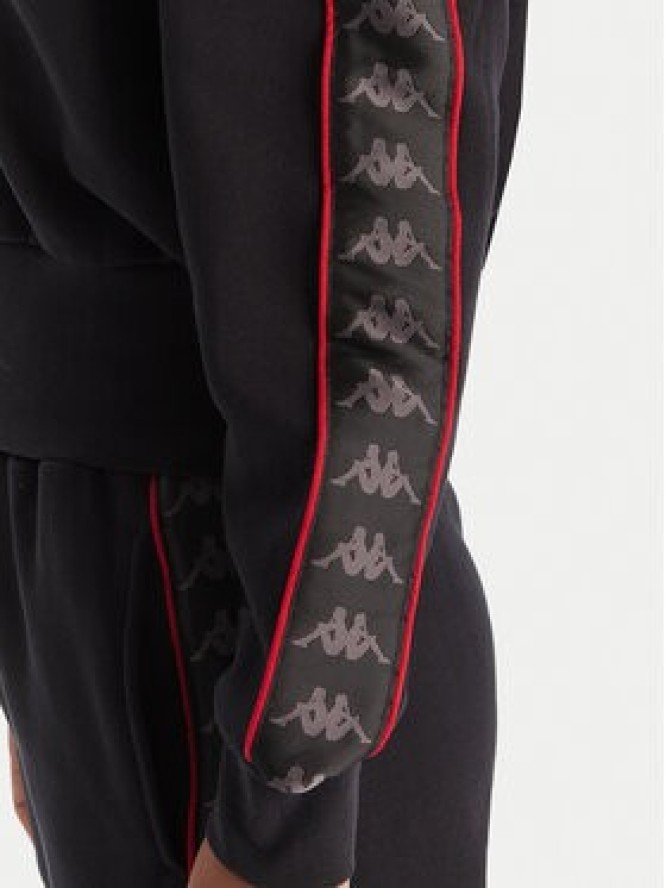 Kappa Bluza Banda Clarise 32261BW Czarny Regular Fit