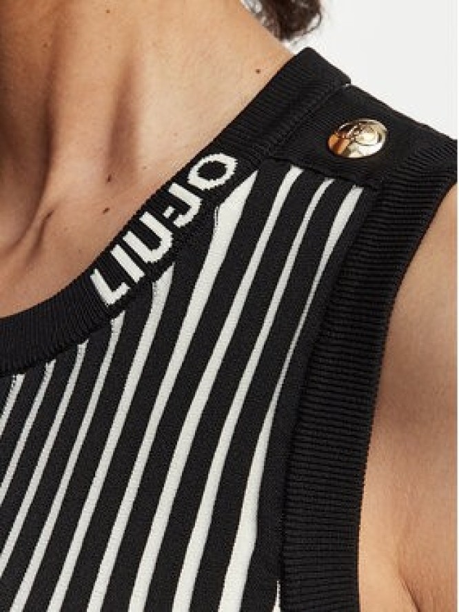 Liu Jo Sport Top TA6064 MS55N Czarny Regular Fit