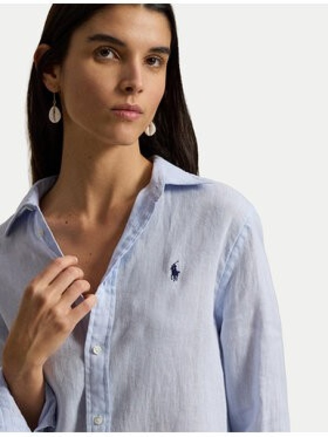 Polo Ralph Lauren Koszula 211970730503 Błękitny Classic Fit