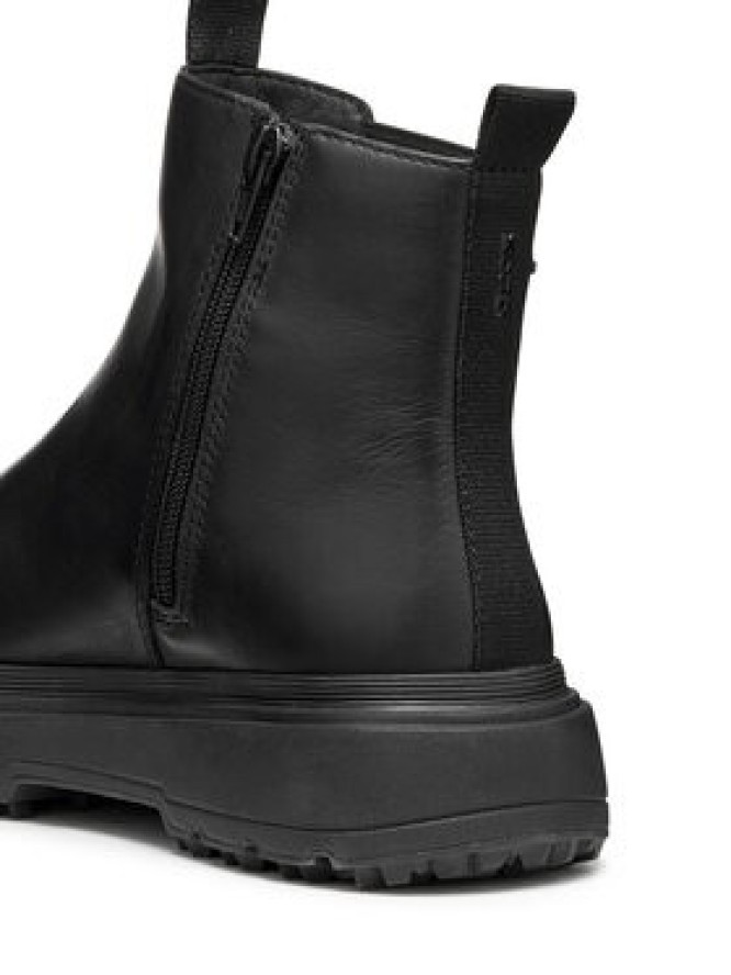 Geox Botki D Lamidie + Grip Abx D46XMD 00043 C9999 Czarny