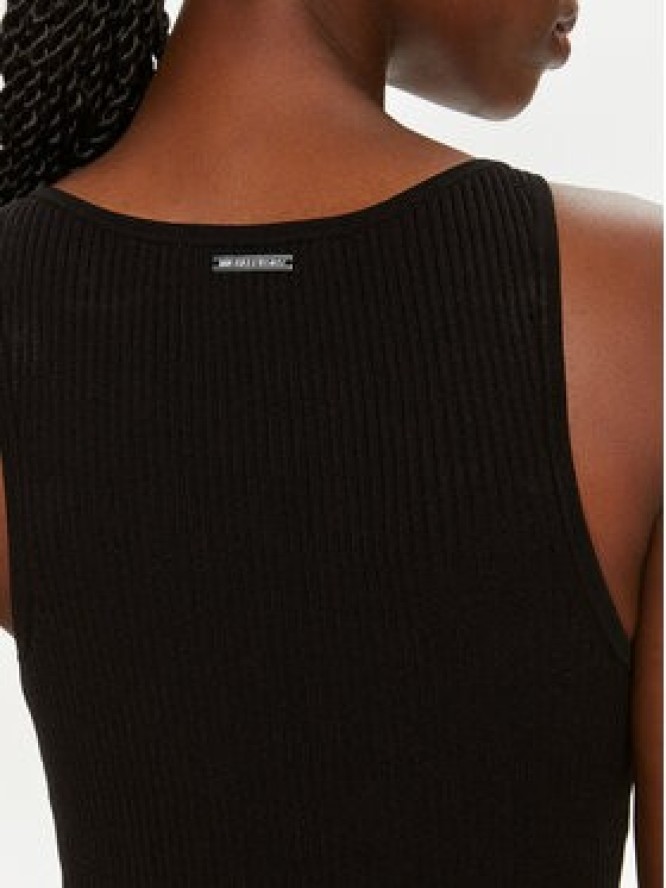 MICHAEL Michael Kors Sukienka dzianinowa MT482IL33D Czarny Slim Fit