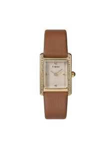 Timex Zegarek Hailey TW2W63900 Brązowy