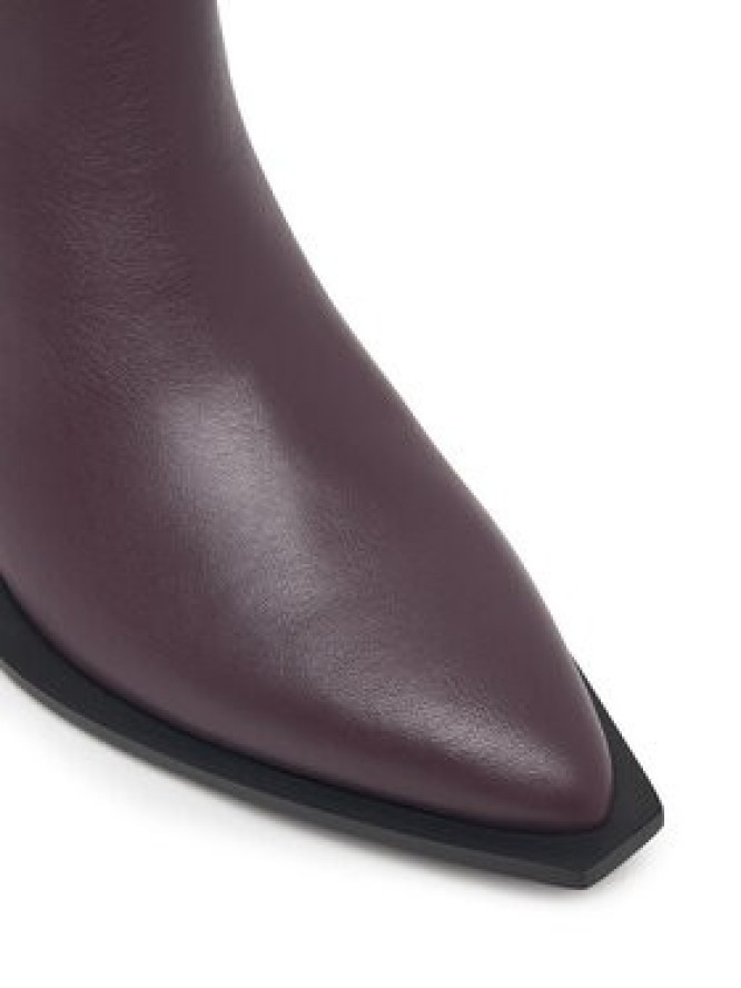 United Nude Botki Ricky Yoyo Mid 110413416 Bordowy
