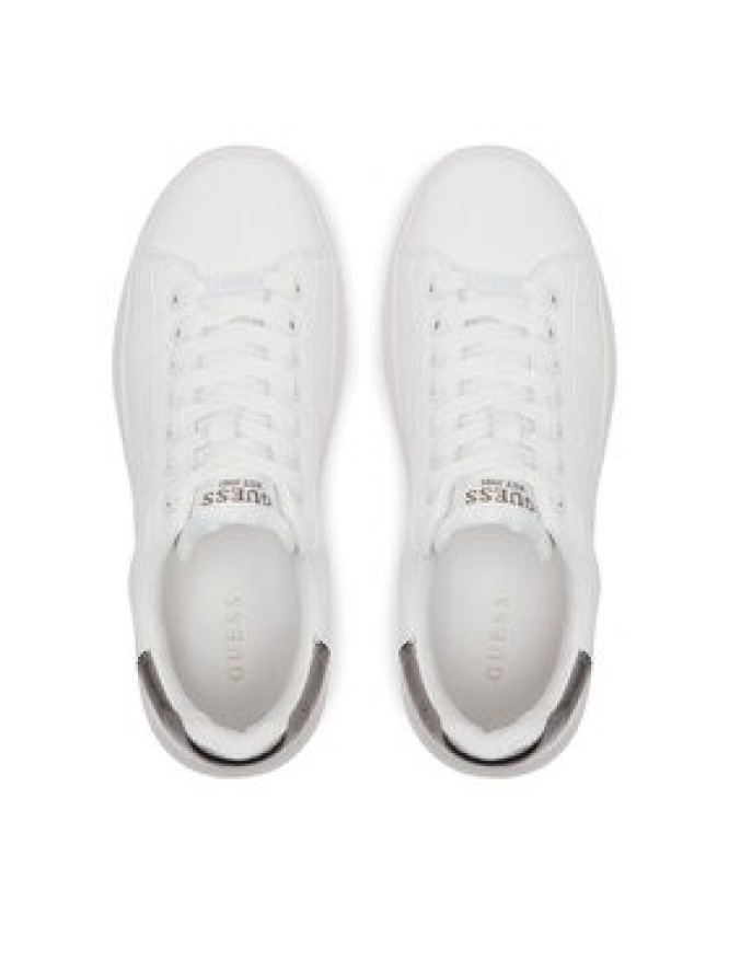 Guess Sneakersy FLJBIN LEA12 Biały