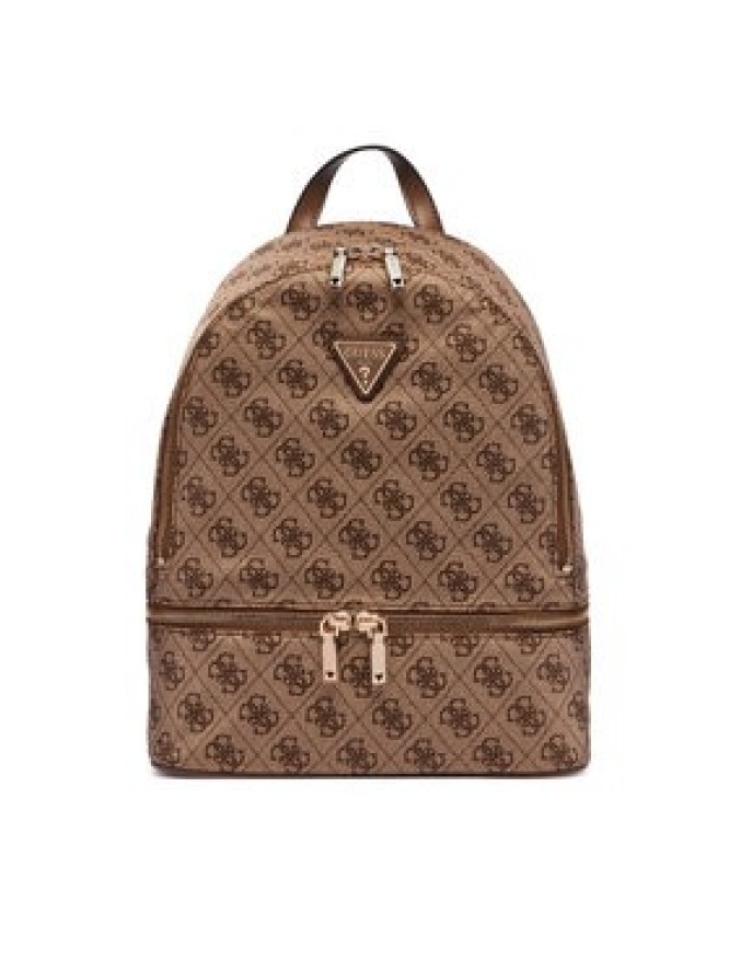 Guess Plecak Adrian Logo Travel TWNB21 68030 Brązowy