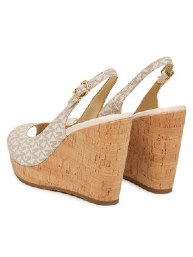 MICHAEL Michael Kors Sandały Rosie Wedge 40S6RSHS1B Écru