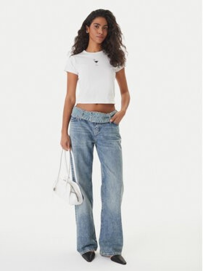 HUGO T-Shirt Dichroma_B 50560769 Écru Slim Fit