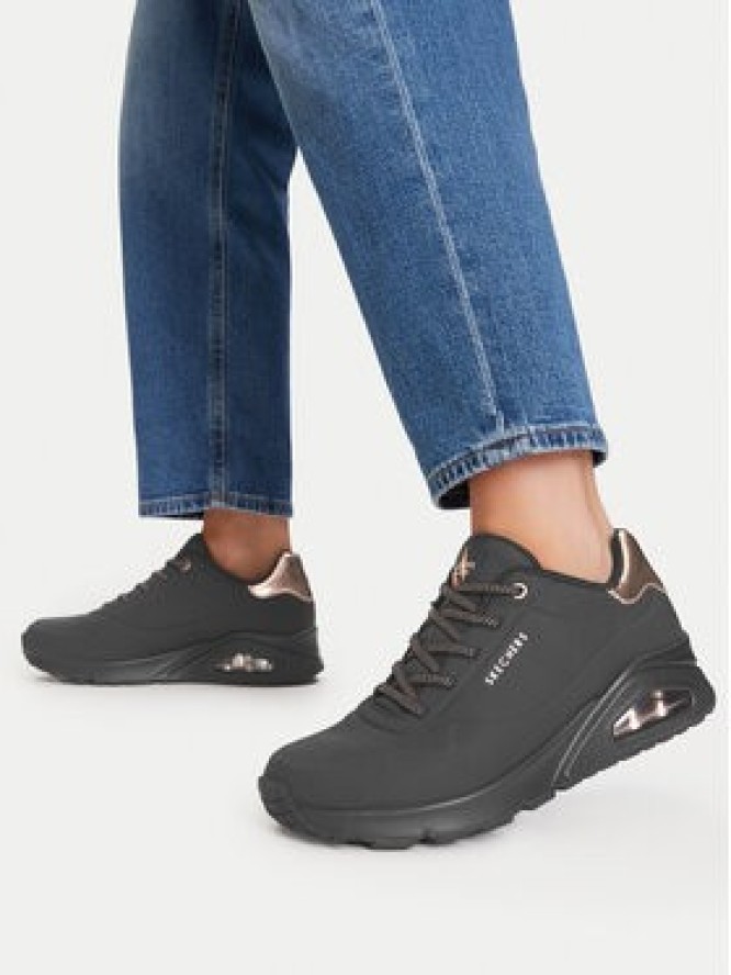 Skechers Sneakersy Shimmer Away 155196/BBK Czarny