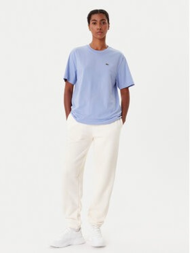 Lacoste T-Shirt TF7215 Błękitny Regular Fit