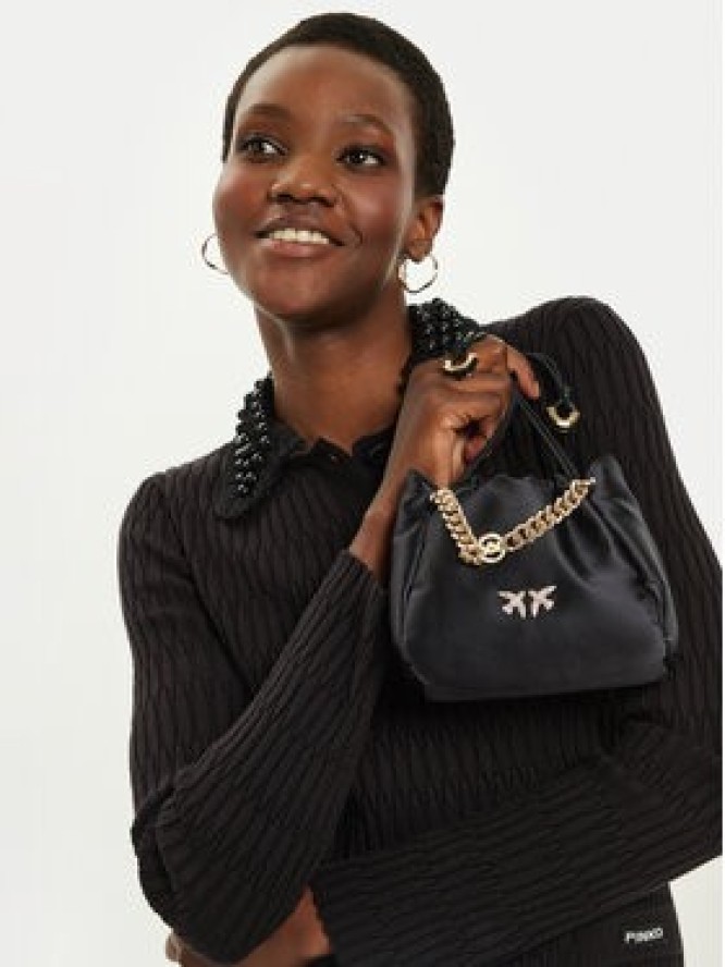 Pinko Torebka Atalanta Pouch . AI 24-25 PLTT 103534 A1WB Czarny