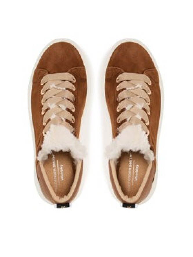 Alexander Smith Sneakersy Wembley Folded ASBCWRW Brązowy