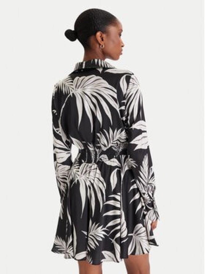 Guess Sukienka koktajlowa W5YK00 WF1T2 Zielony Regular Fit