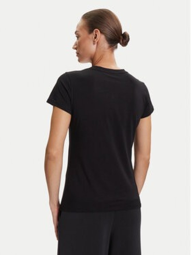 Liu Jo Sport T-Shirt TF5287 JS923 Czarny Regular Fit