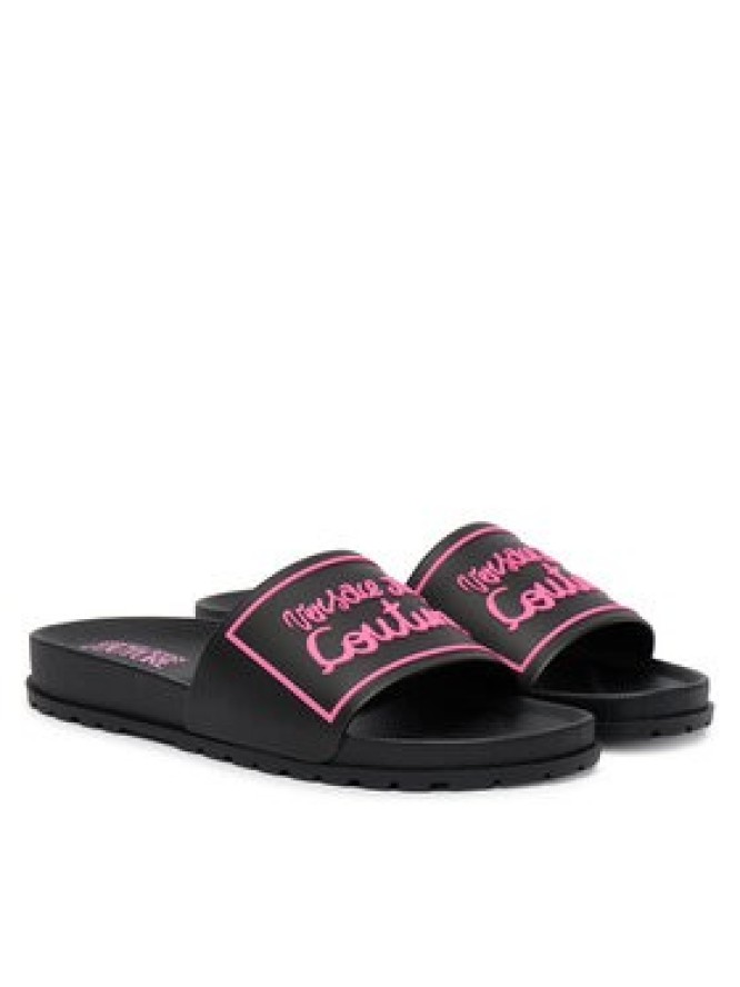 Versace Jeans Couture Klapki 80VA3SQ2 71352 899 Czarny