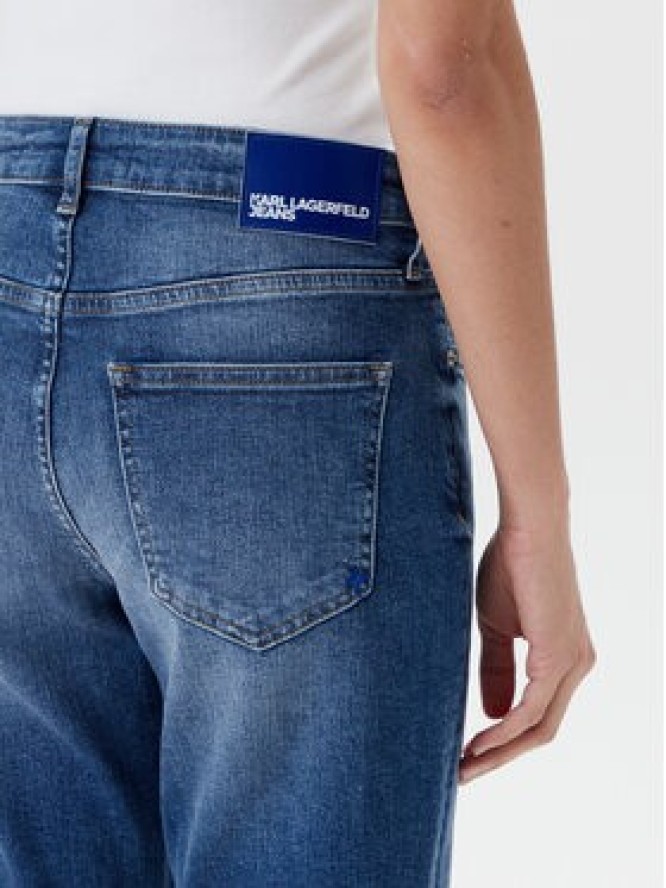 Karl Lagerfeld Jeans Jeansy A1W10108 Granatowy Slim Fit