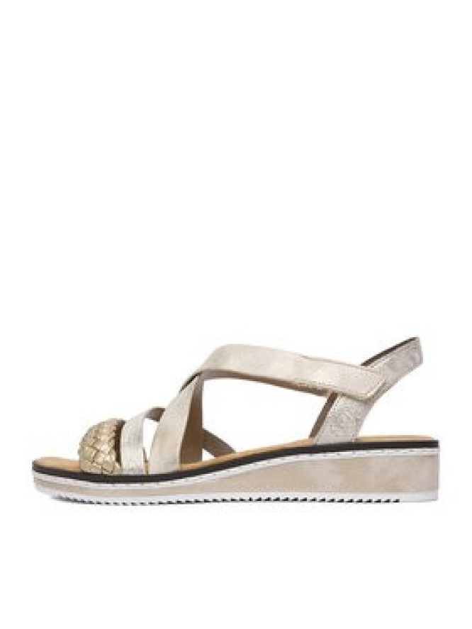 Rieker Sandały CEO-V3663-90 Złoty