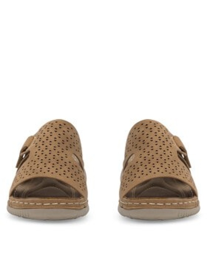 Clara Barson Klapki WYL05010-17 Beżowy