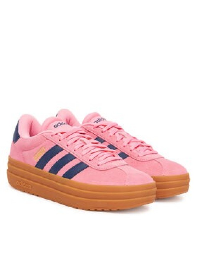 adidas Sneakersy VL Court Bold Shoes JI1789 Różowy