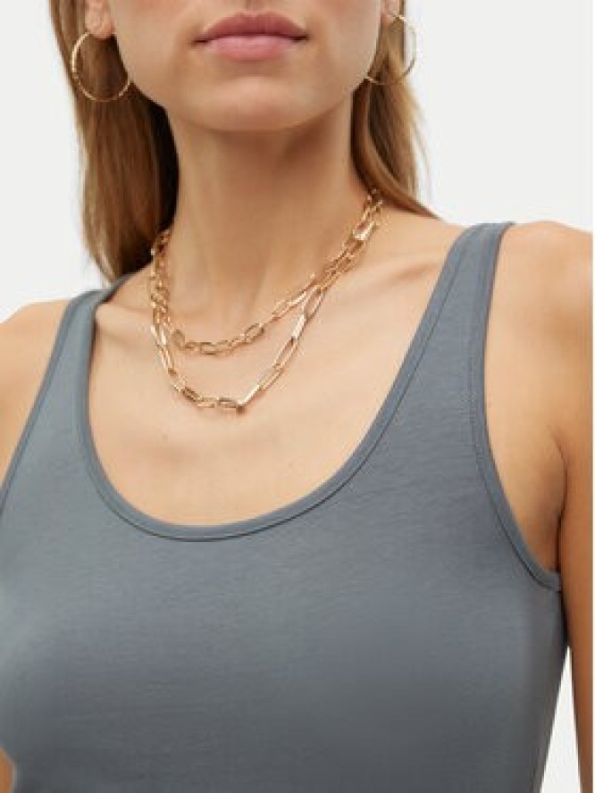 Vero Moda Top Maxi 10185110 Szary Regular Fit