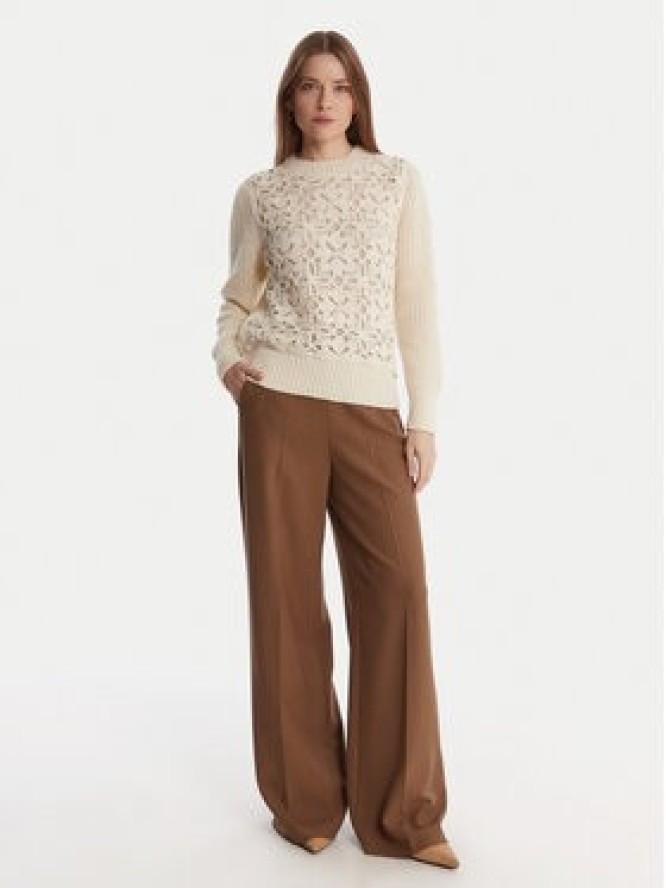 Artigli Sweter ACMA002802 Écru Regular Fit