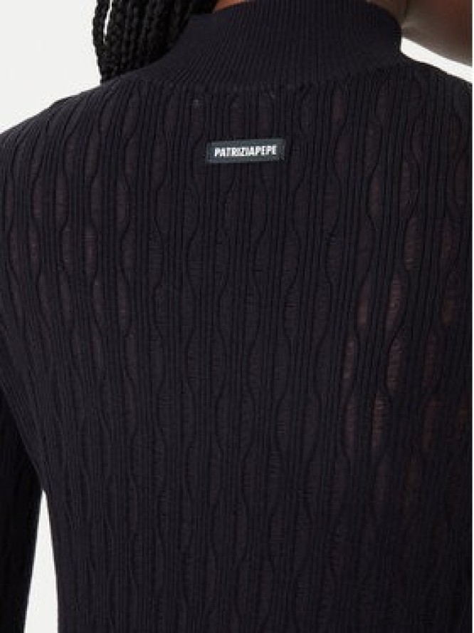 Patrizia Pepe Sweter 8K0368/K307-K103 Czarny Regular Fit