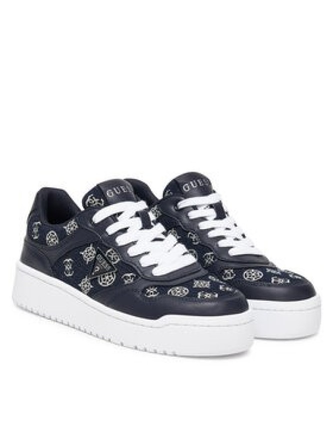 Guess Sneakersy FLTMR7 FAL12 Granatowy