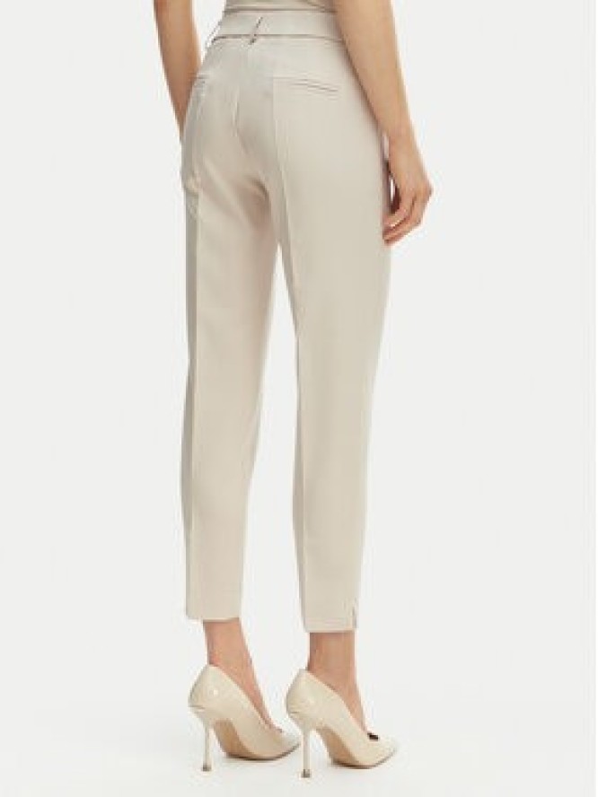 Maryley Spodnie materiałowe 26EB52Z/43LA Beżowy jasny Regular Fit