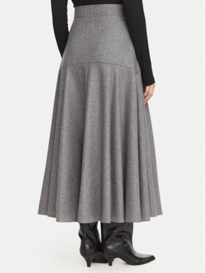 BOSS Spódnica trapezowa Vopala 50568806 Szary Regular Fit