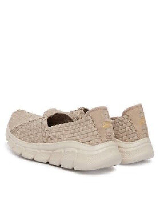 Skechers Baleriny Bobs B Flex 117323/TPE Beżowy