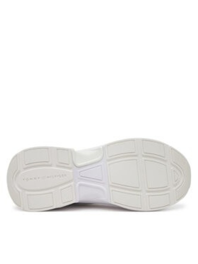 Tommy Hilfiger Sneakersy Th Chunky Runner FW0FW08474 Biały
