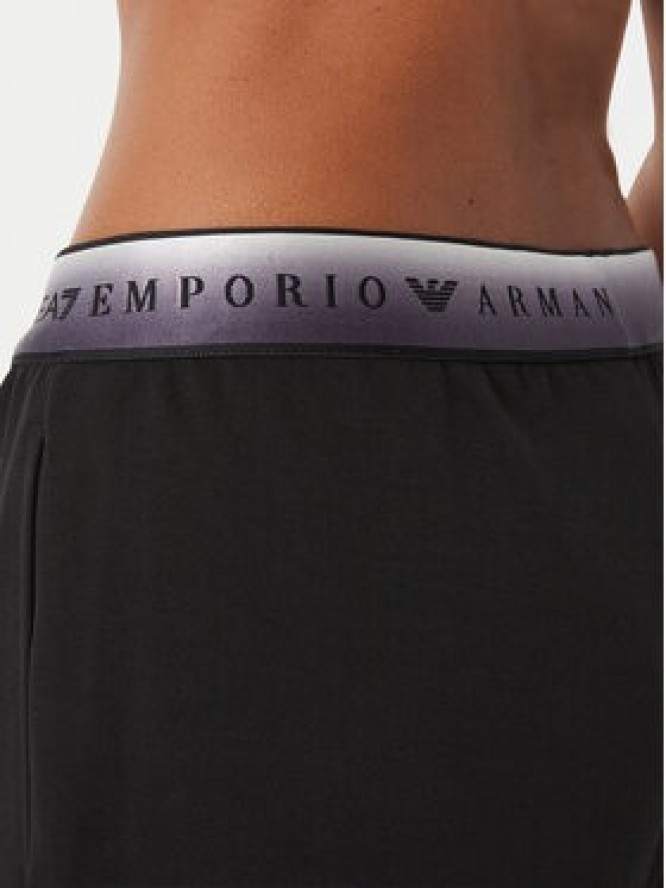 EA7 Emporio Armani Spodnie dresowe 7W001517 AF12501 UC001 Czarny Wide Leg