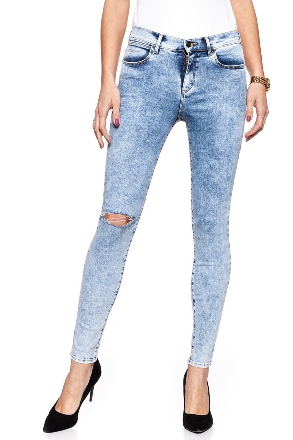 WRANGLER HIGH RISE SKINNY WROCK BLUE W27HSV24S 112128119
