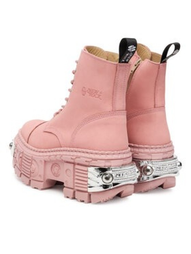 NEW ROCK Trzewiki M-WALL083C-C11 Różowy