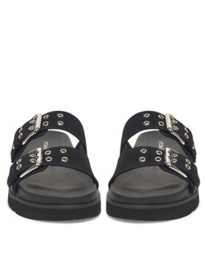 DeeZee Klapki HY86009-16 Czarny