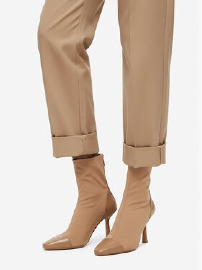 Nine West Botki CEO-NOURA-01 Beżowy