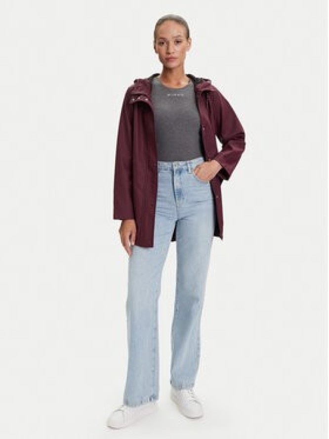 Vero Moda Kurtka przeciwdeszczowa Malou 10266982 Bordowy Regular Fit
