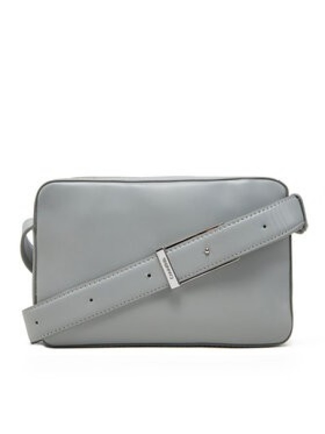 Calvin Klein Torebka Embossed Logo Camera Bag K60K612555 Szary
