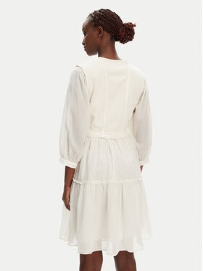 PINKO Sukienka codzienna Frank 105251 A2MI Écru Regular Fit