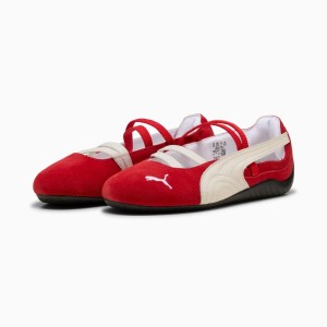 Baleriny damskie Puma SPEEDCAT czerwone 40633407 r 40.5