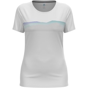 Koszulka z krótkim rękawem damska ODLO F-Dry Ridgeline T-Shirt Crew Neck