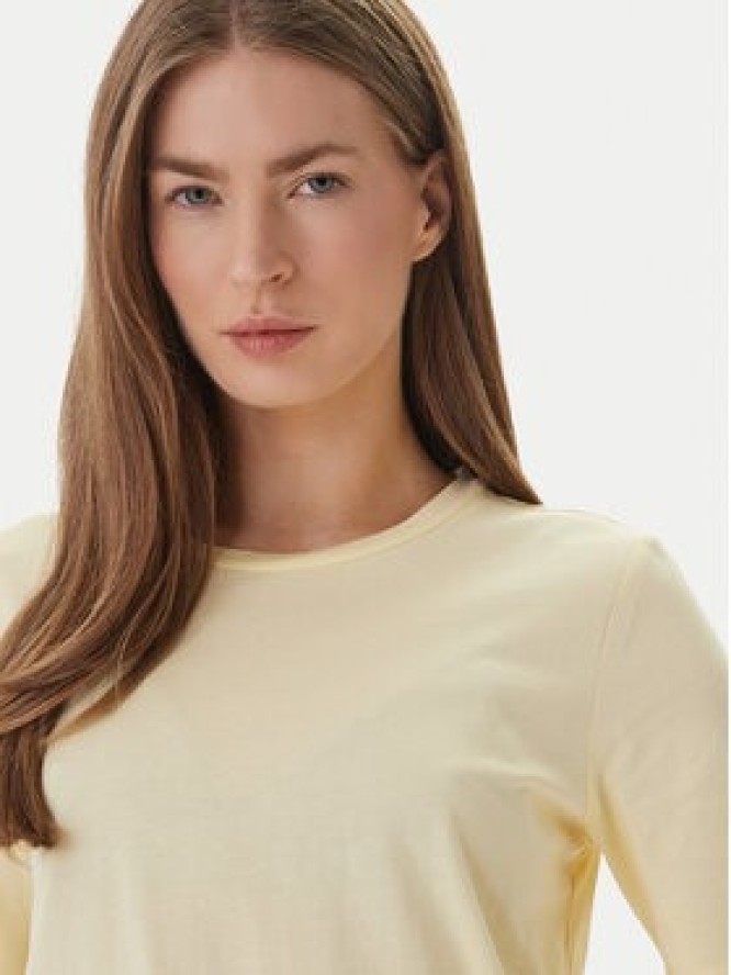 ONLY T-Shirt 15270390 Żółty Regular Fit