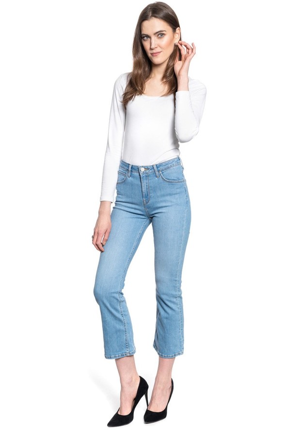 DAMSKIE SPODNIE JEANSOWE LEE KICKED FLARE L30TMOHR 112106716