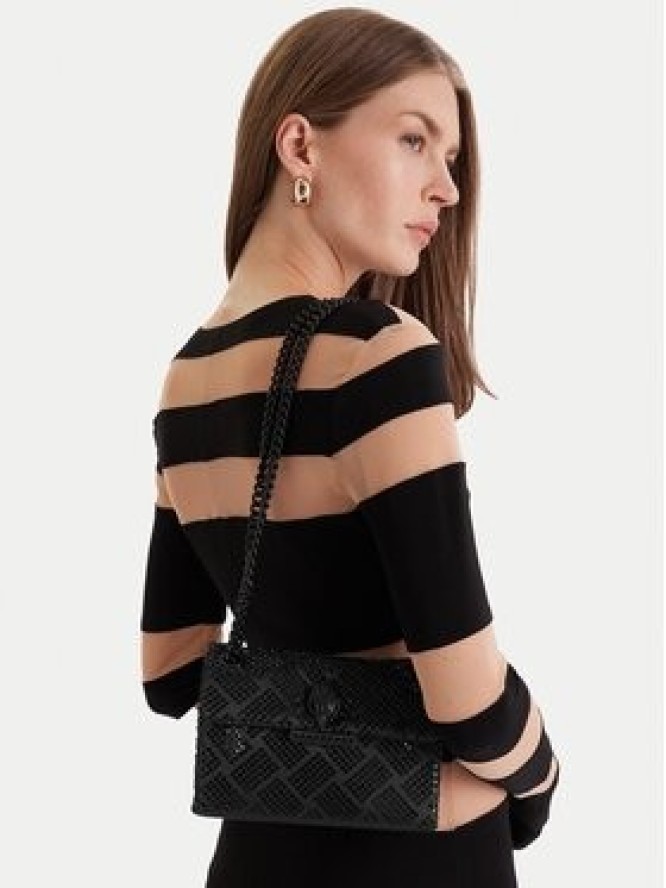 Kurt Geiger Torebka Fabric Mini Kensington 9546600609 Czarny