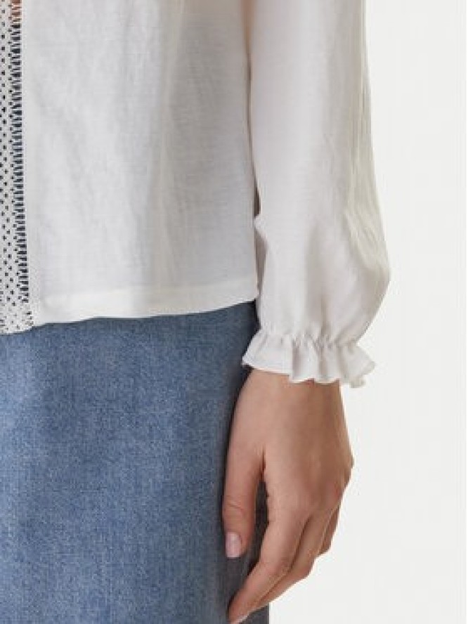 Morgan Bluzka 261-TSKY Biały Regular Fit