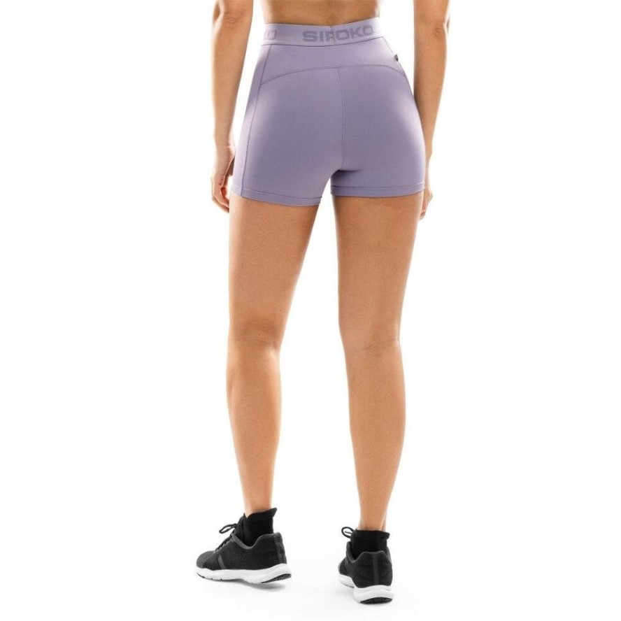 Damskie krótkie legginsy treningowe Fitness Siroko Eyre