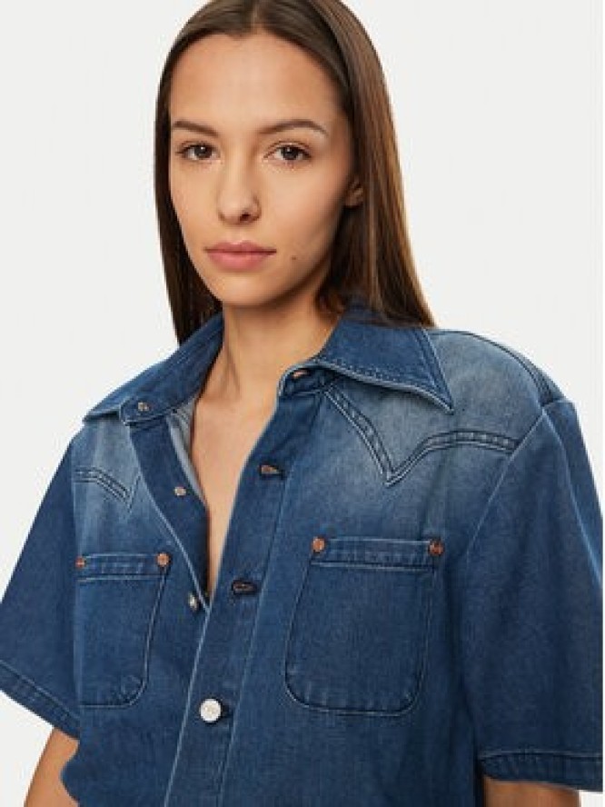 One Teaspoon Kombinezon Taylor 26693 Niebieski Regular Fit