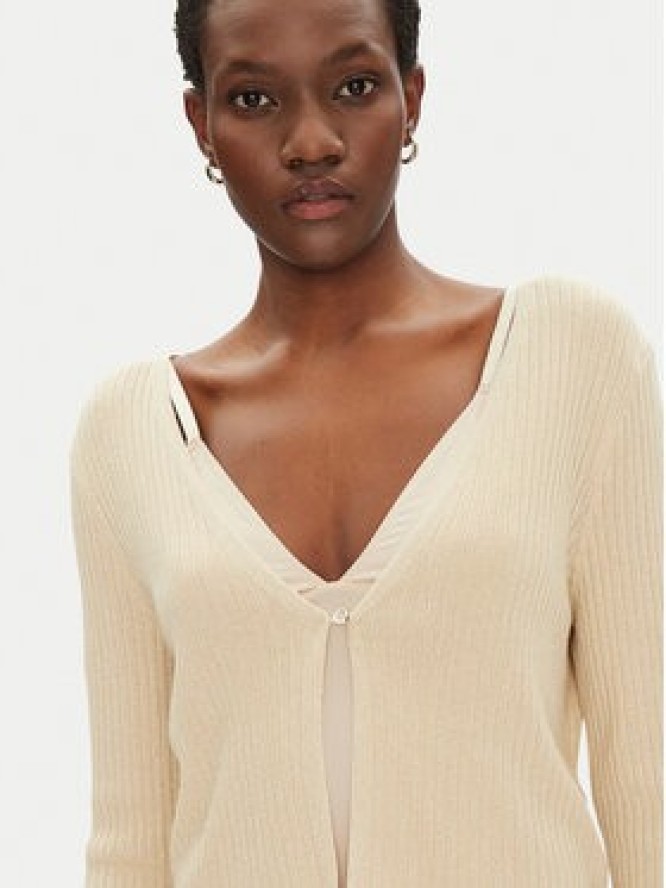 Morgan Kardigan 241-MIRZI Zielony Regular Fit